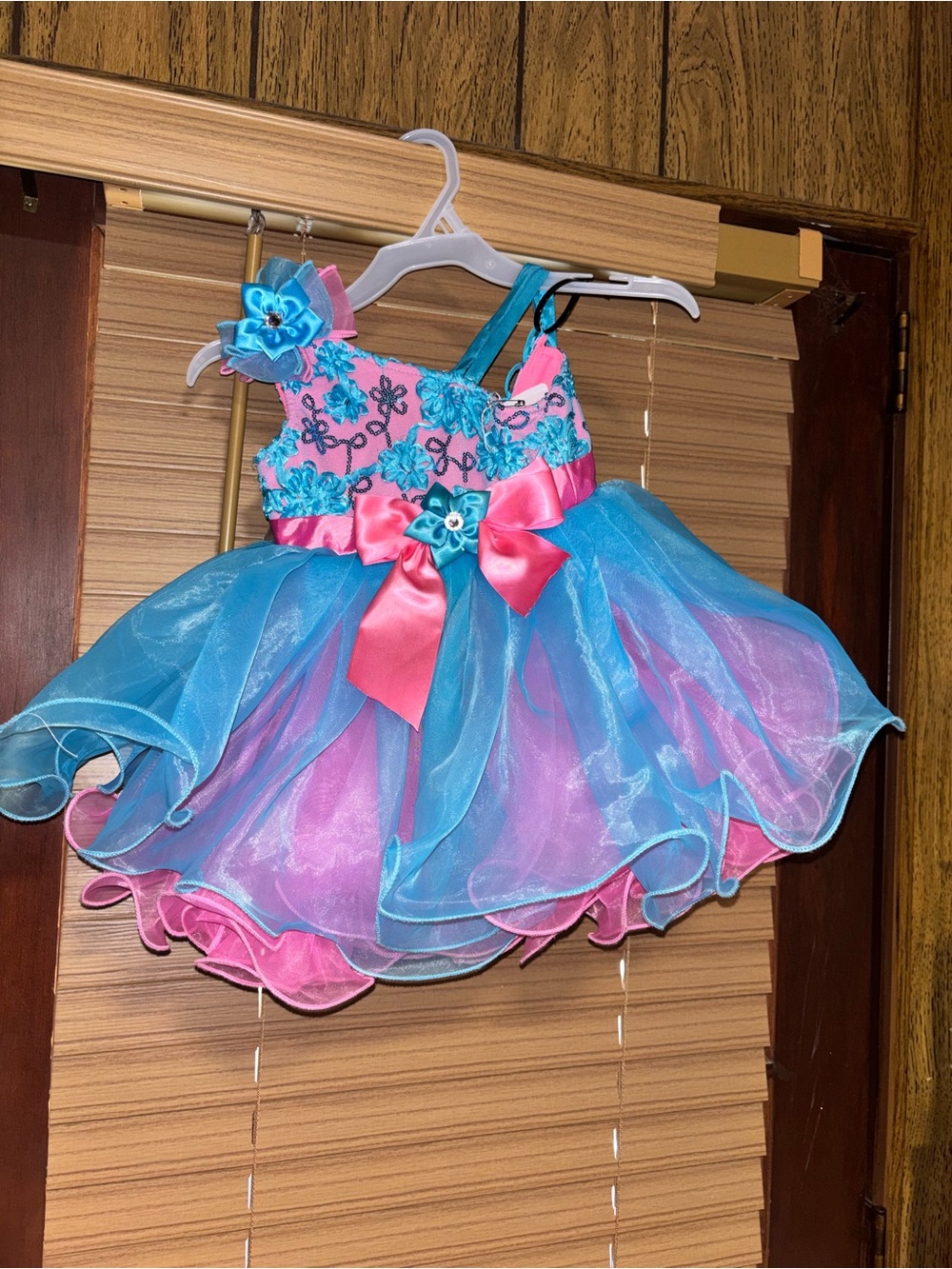 Jenniferwu Baby Pageant Dress 3-6M Pink Blue